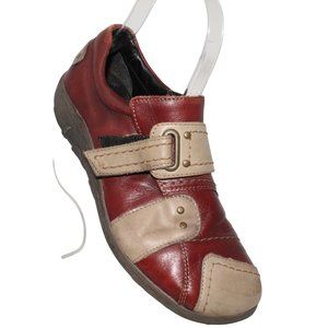 Remonde Dorndorf EUR 37 US 6.5M Multicolored Leather Easy Pull On Loafer Shoes